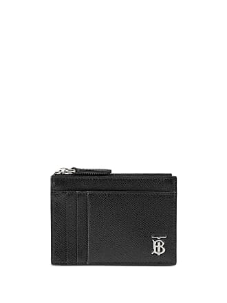 Burberry Calfskin Ekd Card Holder in Blue for Men