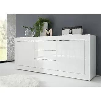 Bureau nano blanc en bois, 90 x 40 x 75 cm HOMEMANIA