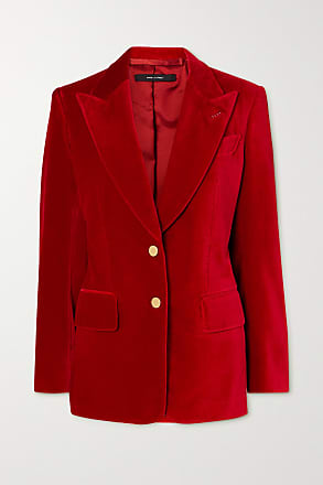 Rena Lange Blazer en laine rouge style d\u00e9contract\u00e9 Mode Blazers Blazers en laine 