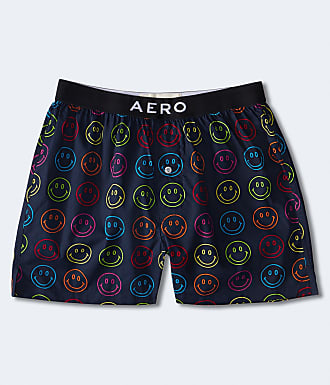 Printed Woven Boxers, 3-Pack