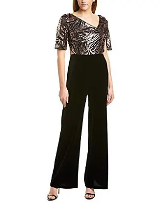 Black Adrianna Papell Women's Jumpsuits