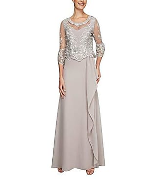 Le Bos Womens Plus Size Ball Gown, Stone, 14 Plus