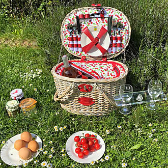 Manta picnic impermeable cuadros rojos y blancos – Les Jardins de la  Comtesse es