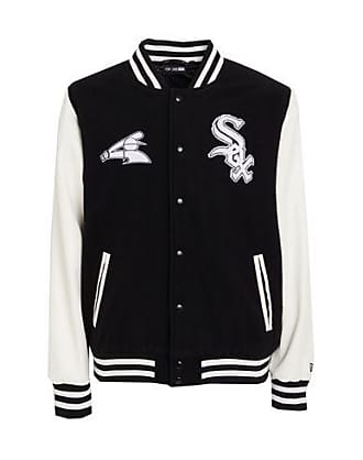 NFL Black Mash Up Las Vegas Raiders Varsity Jacket - Jackets Masters