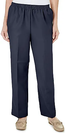 Alfred Dunner Womens Classic Corduroy Pull-On Short Length Pant