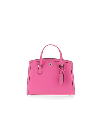Leather handbag Michael Kors Pink in Leather - 25258169