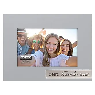 Malden International Designs 4x6 Family Picture Frame Family Knows You The  Best & Loves You The Most White MDF Wood Frame Routed Gray MDF Wood Base