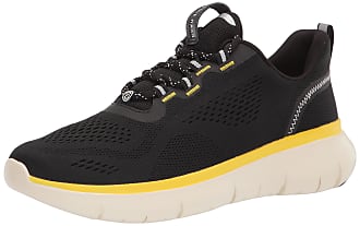 black n yellow shoes