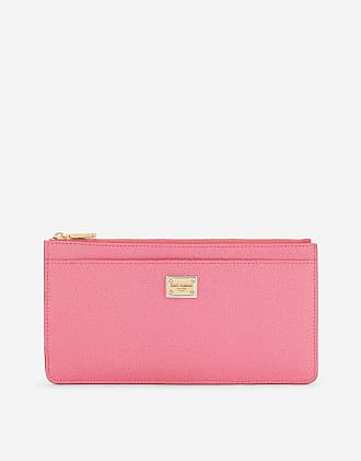 Dolce & Gabbana Dauphine Compact Wallet In Pink