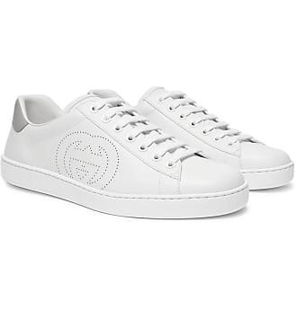 gucci white shoes mens
