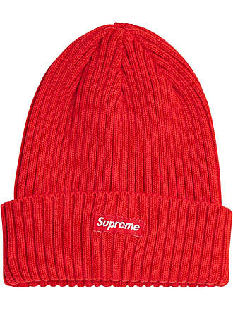 Supreme Overdyed Ribbed Knit Beanie - Blue for Men