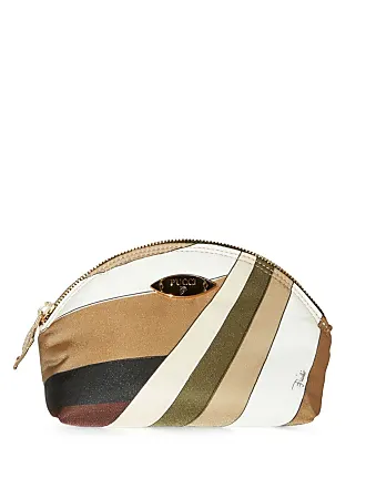 PUCCI Iride-print clutch bag - Green