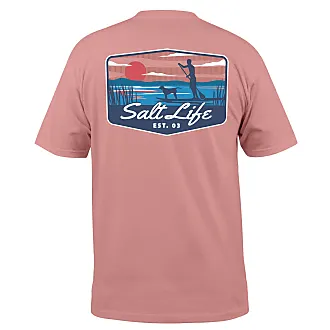  Salt Life Sea Escape Badge Short Sleeve Classic Fit