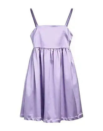 Jamie Ruched Dress - Purple