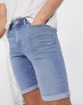 hole distressed denim slit jeans