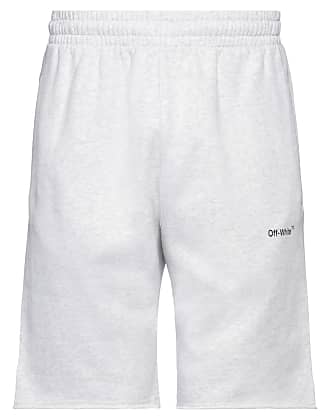 Off-White Diag Stripe Shorts - Grey