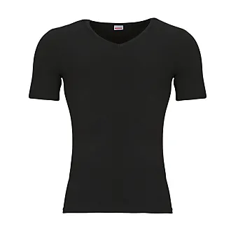 Damart Men's T-Shirt Col V Maille Interlock Thermolactyl Degré 3 Thermal  Top, Black (Black), XS : : Fashion