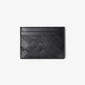 Burberry London Check Money Clip Wallet In Gray For Men, 52% OFF