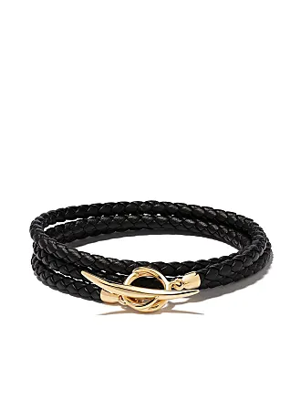 Women's Gold Leather Bracelets - up to −57%