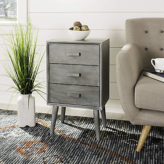 Safavieh Home Pomona Modern Slate Grey 3-drawer Chest