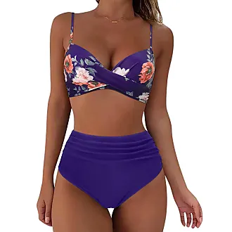 Shop Generic Women 3-Piece Bikinis Suit Sexy Halter Swimwear