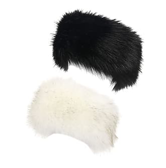 La Carrie Faux Fur Headband with Stretch Womens Winter Earwarmer Earmuff 