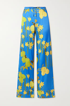 LENNEL Pantalon de Pyjama Extensible à Jambe Large pour Femme Pantalon de détente Confortable Modèle XS pour Fille avec Cochon 