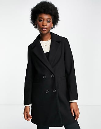 stradivarius manteau noir femme