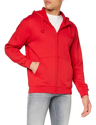 Saldi Felpe con zip in Rosso: fino al −60%