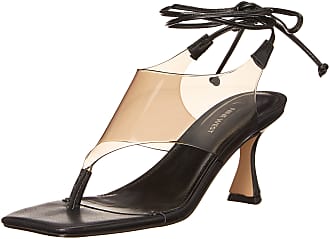 Nine West Nine West Womens POPI3 Heeled Sandal, Black, 6.5