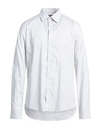 Michael kors white dress hot sale shirt