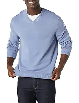 Lucky Brand mens V-neck V Neck Relaxed Fit Eyelash Sweater, Light Heather  Gray, Medium US at  Men's Clothing store