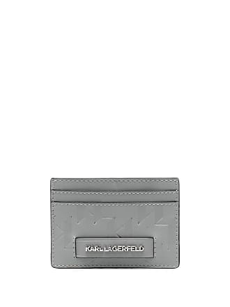 Buy Karl Lagerfeld Men Black KARL Ikonik Leather Passport Case