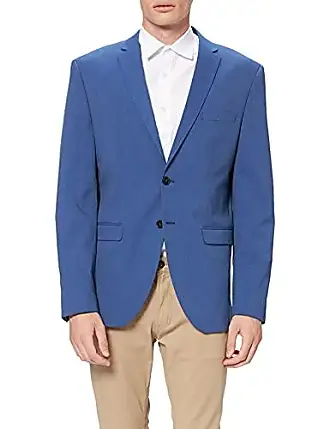 Selected Homme - Veste de costume coupe slim en velours - Bleu marine