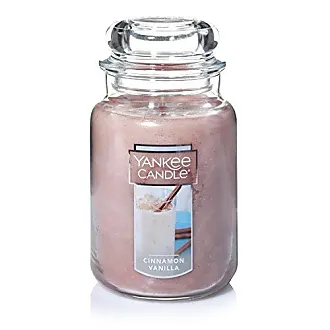 Yankee Candle Sparkling Cinnamon Scented, Classic 22oz Large Jar Single  Wick Candle, Over 110 Hours of Burn Time | Holiday Gifts for All
