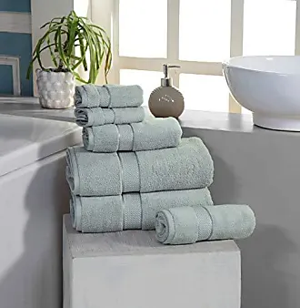 Superior Eco-Friendly Cotton 6-Piece Towel Set, Bathroom, Shower, Spa,  Large and Small Assorted Towels for Home, Apartment, Dorm, 2 Bath, 2 Hand,  2