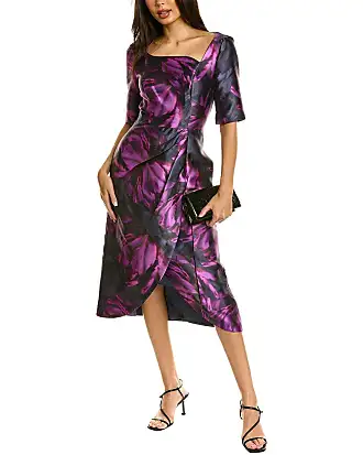 Kay Unger Cory Midi Length Dress