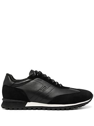 black hugo boss trainers mens