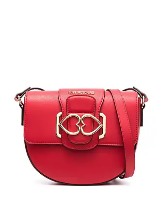 Crossbody bag Moschino Red in Plastic - 37340403