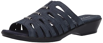 Easy Street womens Petunia Sandal Navy, 7 US wide