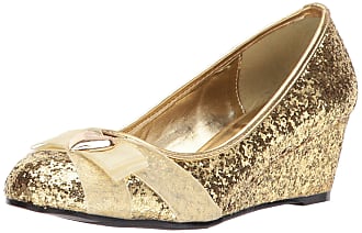 Ellie Shoes Womens 018-princess Wedge Pump, Gold, 9 US/9 M US