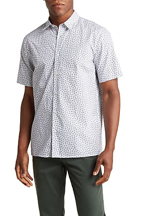 HUGO - Relaxed-fit button-down shirt in checked cotton flannel