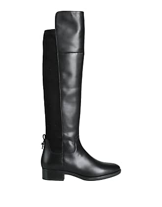 Geox Wrayssaabx2 Ankle Bootie in het Zwart Dames Schoenen voor voor Laarzen voor Platte laarzen 