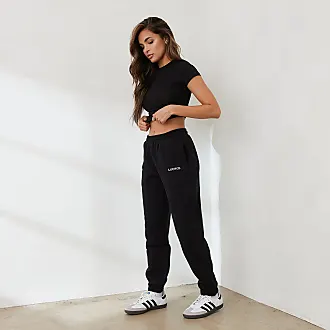 Gymshark Womens Training Warm Up Joggers, Black, X-Small 