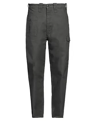 Pantalones Holgados De Cintura Alta Con Pliegues - Neutral