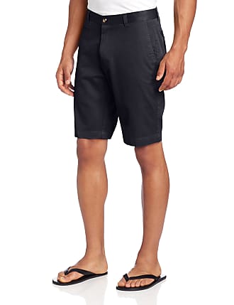 Louis Raphael mens Slim Fit Garment Dye flat front shorts, Aviator Navy, 34 US