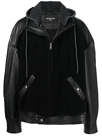 Balenciaga BB Monogram Zip-Up Jacket - Black - Man - 44 - Polyester