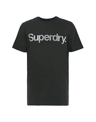 Superdry Essential Logo T-Shirt In Raven Black Marl