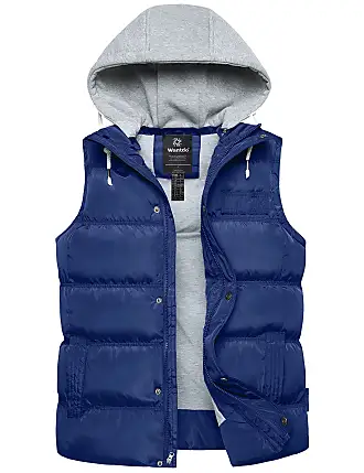 Acquista Gilet invernale antivento imbottito senza maniche da donna