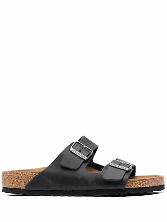 Officine Creative Inner double-strap leather sandals - Green